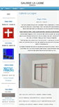 Mobile Screenshot of galerie-la-ligne.ch